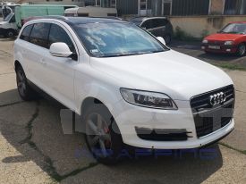 Audi Q7 autófóliázás: Avery gloss white av2100001 autó fóliával 1