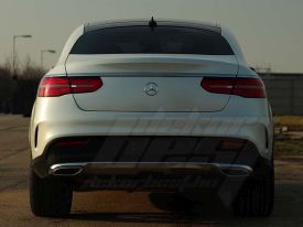 Mercedes GLE autófóliázás: Avery pearl white cb1610002 autó fóliával 8