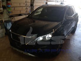 Peugeot 3008 autófóliázás: Avery diamond blue bd2890001 autó fóliával 5