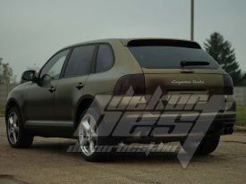 Porsche Cayenne autófóliázás: Teckwrap matt metallic bond gold ECH17 autó fóliával 9