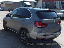 BMW X5 2017 autófóliázás: kpmf k89919 anthracite matt autó fóliázás 9