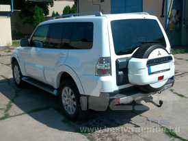 Mitsubishi Pajero autófóliázás: Avery gyöngyházfehér autófóliázás 09